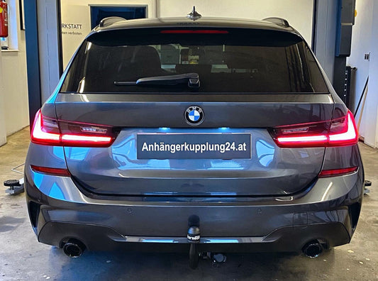 Nachrüstung einer abnehmbaren Anhängerkupplung am BMW 3er Touring