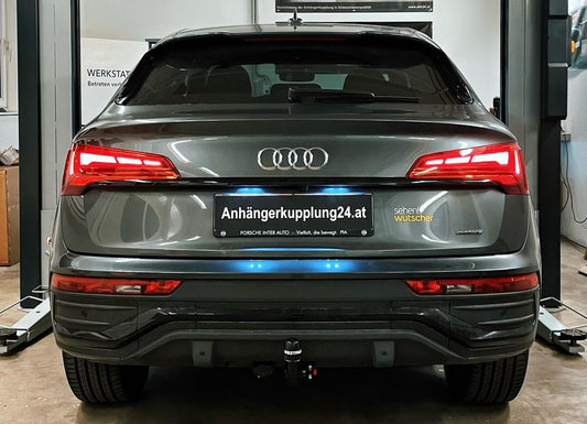 Nachrüstung einer abnehmbaren Anhängerkupplung am Audi Q5 Sportback FY