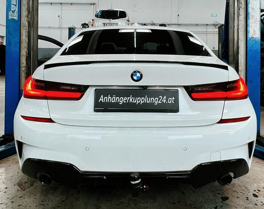 Nachrüstung einer abnehmbaren Westfalia Anhängerkupplung am BMW 3er G20