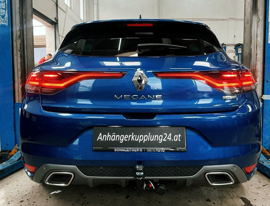 Nachrüstung einer abnehmbaren Oris Anhängerkupplung am Renault Megane MK4