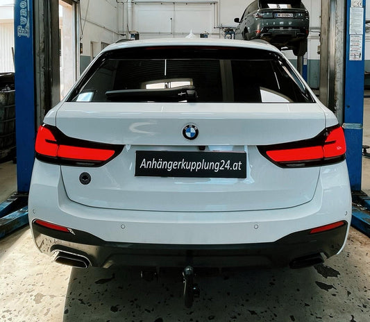 Nachrüstung einer schwenkbaren Bink Anhängerkupplung am BMW 5er Touring G31