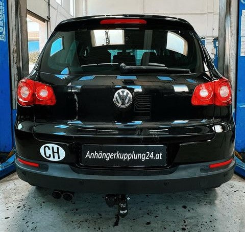 Nachrüstung einer starren Oris Anhängerkupplung am VW Tiguan 5N