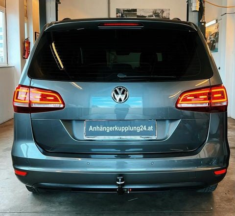Nachrüstung einer abnehmbaren Westfalia Anhängerkupplung am VW Sharan 7N Facelift