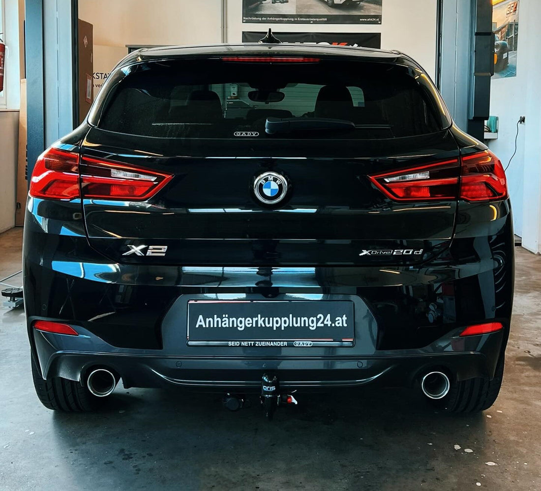Nachrüstung einer abnehmbaren Oris Anhängerkupplung am BMW X2 F39