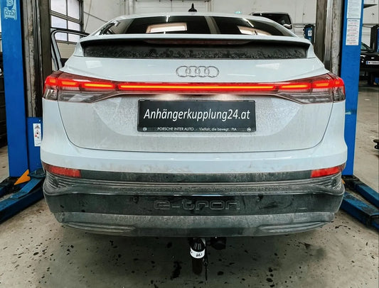 Nachrüstung einer abnehmbaren GDW Anhängerkupplung am Audi Q4 E-tron Sportback