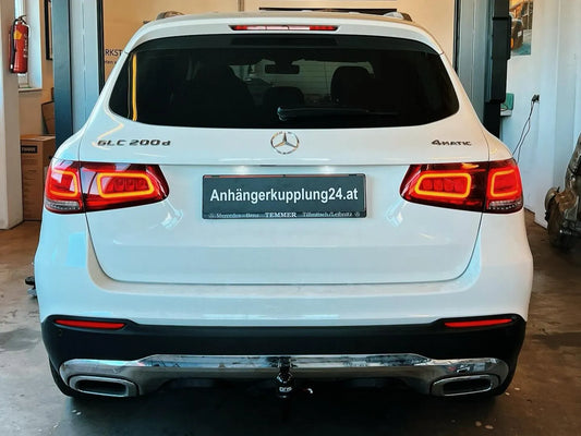 Nachrüstung einer abnehmbaren Oris Anhängerkupplung am Mercedes Benz GLC X253