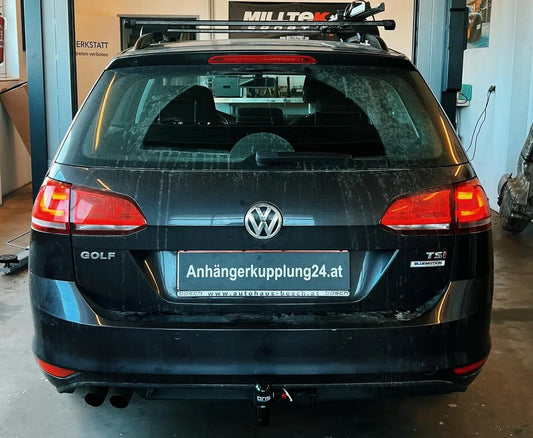 Nachrüstung einer abnehmbaren ORS Anhängerkupplung am VW Golf 7 Variant