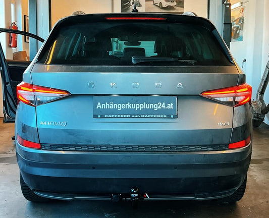 Nachrüstung einer abnehmbaren ORIS Anhängerkupplung am SKODA KODIAQ