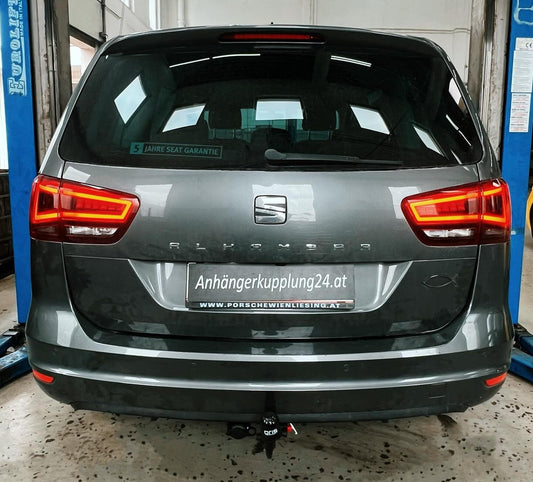 Nachrüstung einer abnehmbaren ORIS Anhängerkupplung am SEAT ALHAMBRA