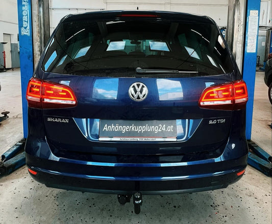 Nachrüstung einer starren ORIS Anhängerkupplung am VW SHARAN