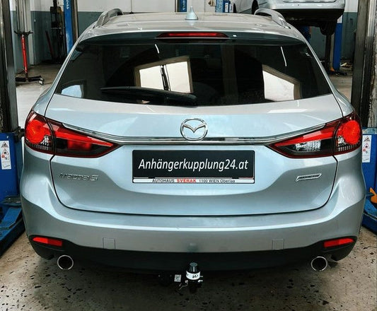 Nachrüstung einer starren GDW Anhängerkupplung am Mazda 6 Kombi