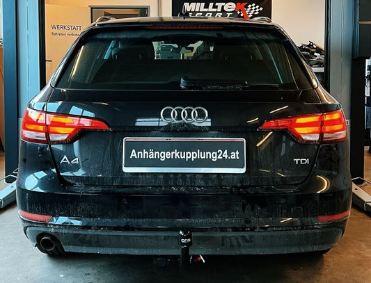 Nachrüstung einer abnehmbaren ORS Anhängerkupplung am AUDI A4 B9 Avant