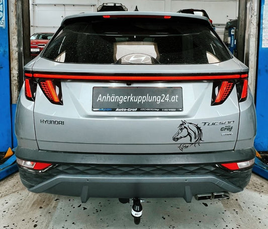 Nachrüstung einer starren GDW Anhängerkupplung am HYUNDAI TUCSON