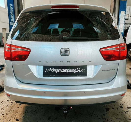Nachrüstung einer abnehmbaren ORIS Anhängerkupplung am SEAT ALHAMBRA