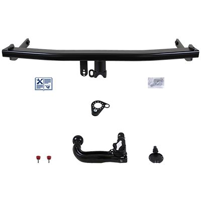 ORIS Anhängevorrichtung für BJ 2014 - 2022 abnehmbar, Anhängerkupplung, Anhängerkupplung24