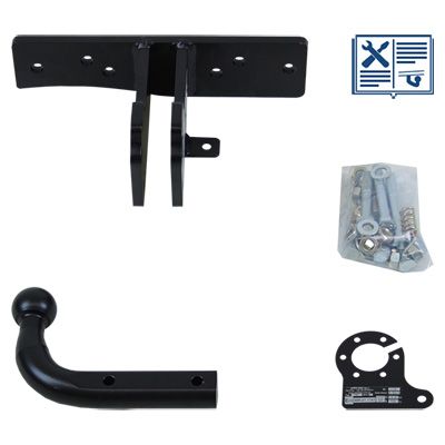 AUTO-HAK Anhängevorrichtung für BJ 2005 - 2010 starr