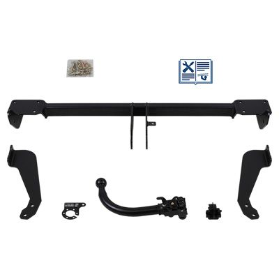 AUTO-HAK Anhängevorrichtung für BJ 2011 - 2018 abnehmbar