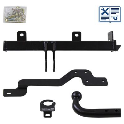 AUTO-HAK Anhängevorrichtung für BJ 1996 - 2004 starr