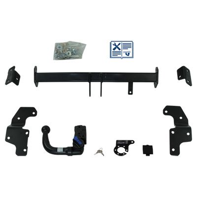 AUTO-HAK Anhängevorrichtung für BJ 2009 - 2015 abnehmbar, Anhängerkupplung, Anhängerkupplung24