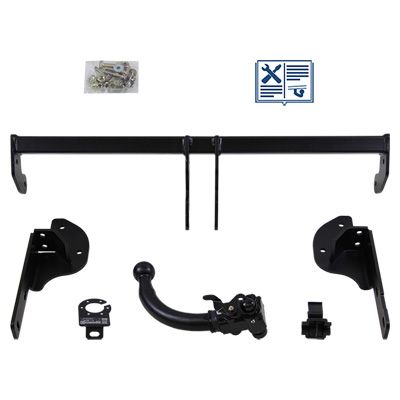 AUTO-HAK Anhängevorrichtung für BJ 2011 - 2018 abnehmbar