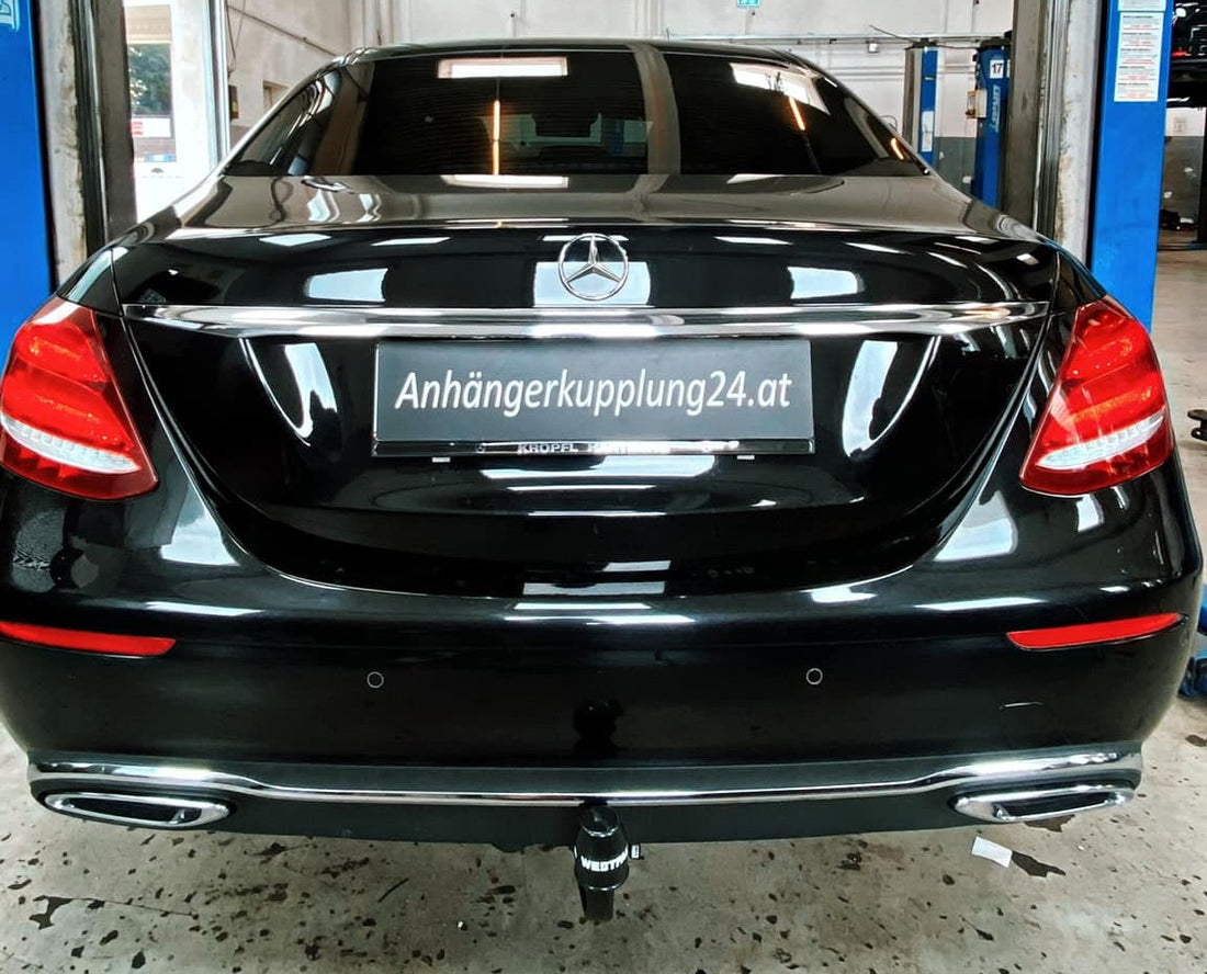 Nachrüstung einer abnehmbaren Anhängerkupplung am Mercedes E W213