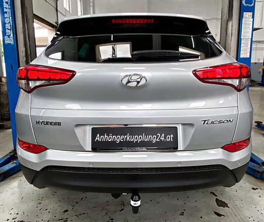 Nachrüstung einer abnehmbaren Anhängerkupplung am Hyundai Tucson