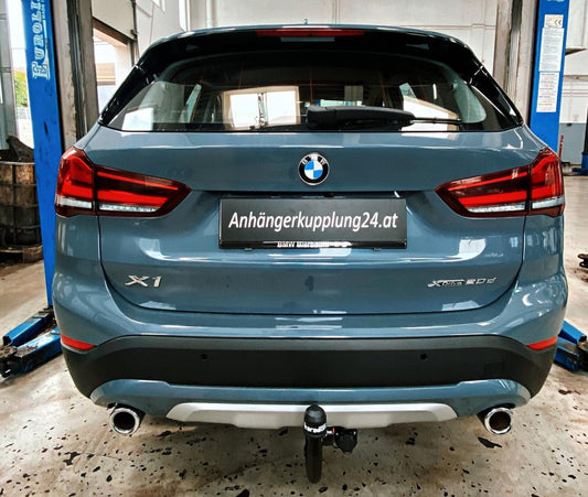 Nachrüstung einer abnehmbaren Anhängerkupplung am BMW X1 