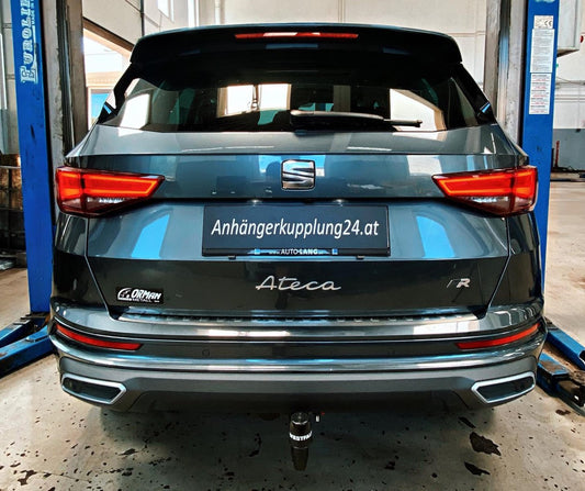 Nachrüstung einer abnehmbaren Anhängerkupplung am Seat Ateca