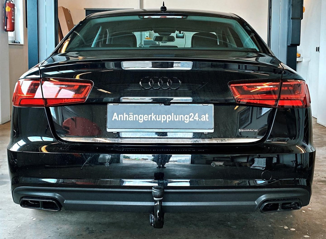 Nachrüstung einer original schwenkbaren Anhängerkupplung am Audi A6 C7