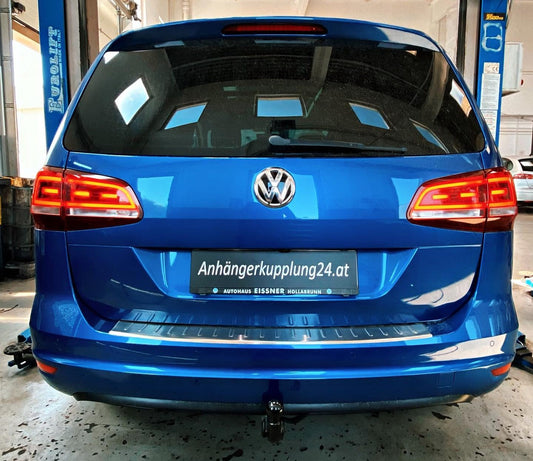 Nachrüstung einer original schwenkbaren Anhängerkupplung am VW Sharan 7N Facelift