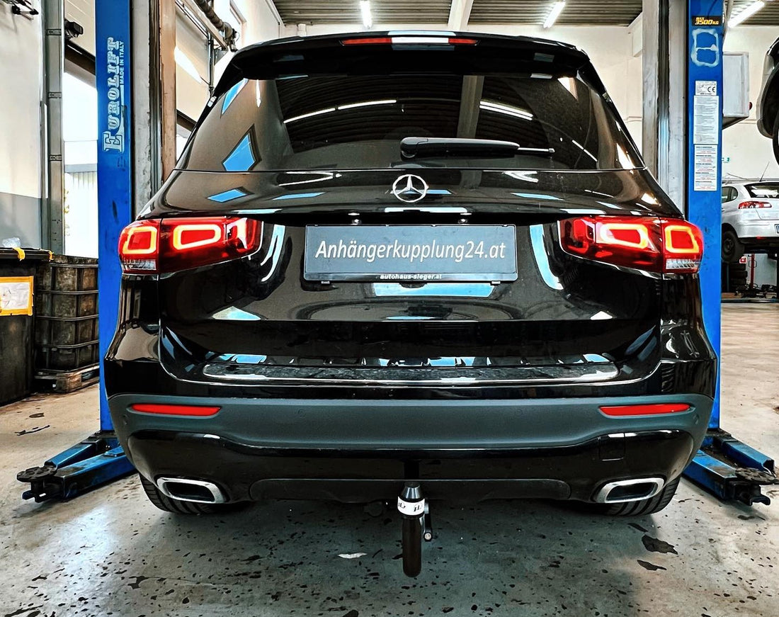 Nachrüstung einer abnehmbaren Anhängerkupplung am Mercedes GLB