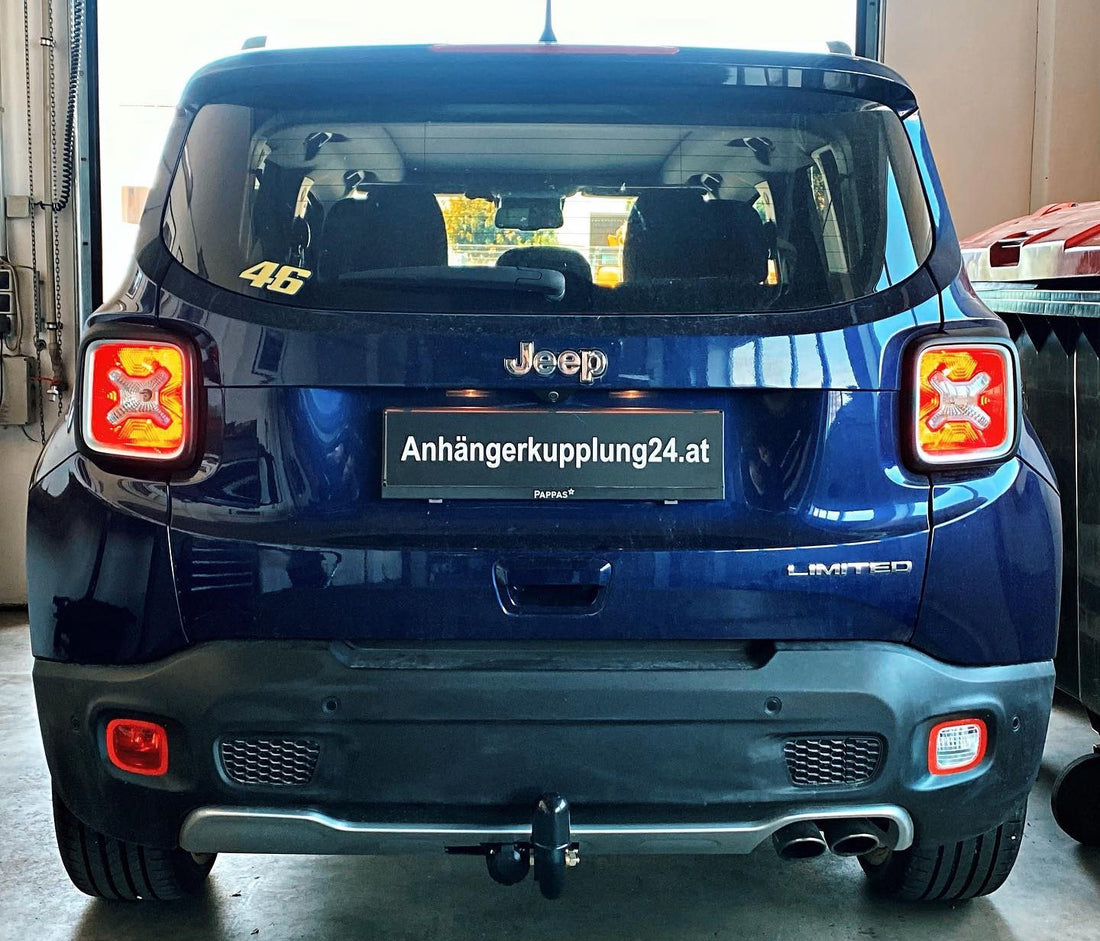 Nachrüstung einer starren Anhängerkupplung am Jeep Renegade