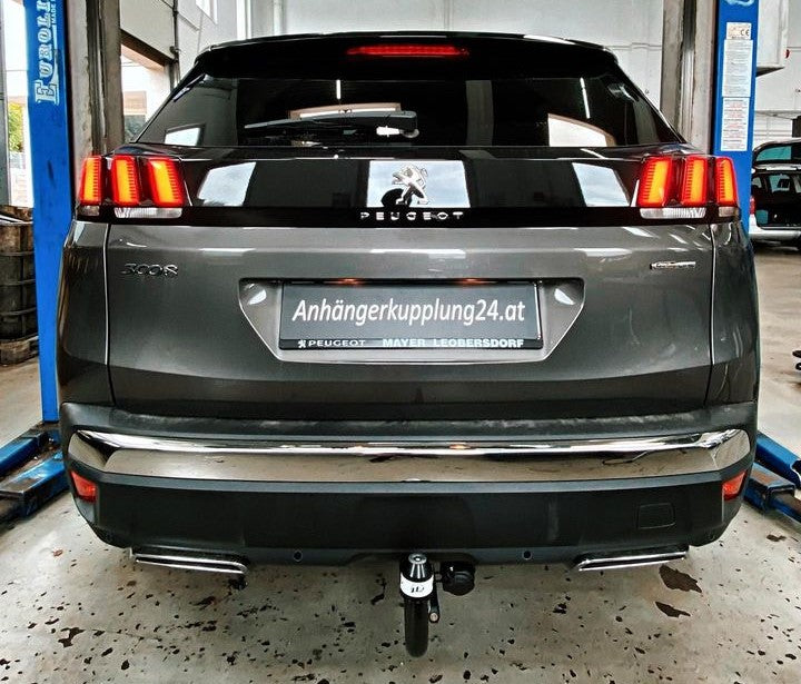 Nachrüstung einer Anhängerkupplung am Peugeot 3008