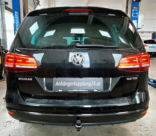 Nachrüstung einer abnehmbaren Anhängerkupplung am VW Sharan 7N