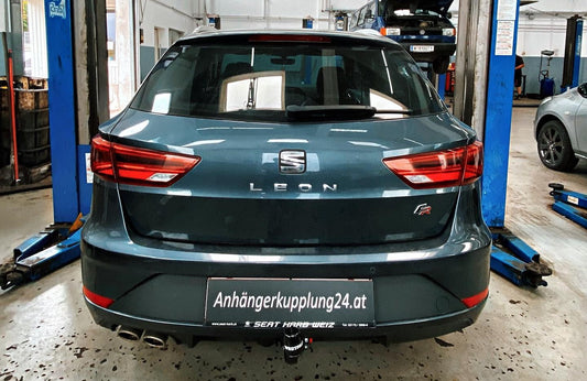 Nachrüstung einer abnehmbaren Anhängerkupplung am Seat Leon FR