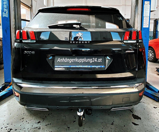 Nachrüstung einer abnehmbaren Anhängerkupplung am Peugeot 3008