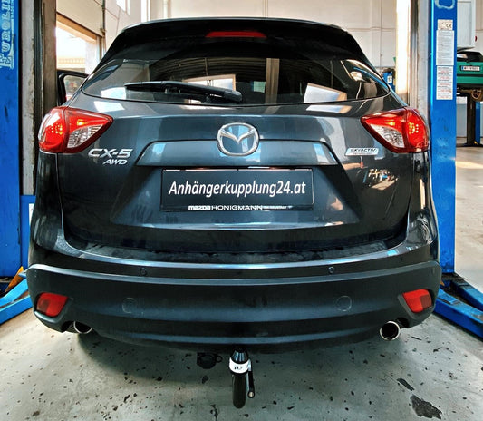 Nachrüstung einer abnehmbaren Anhängerkupplung am Mazda CX-5