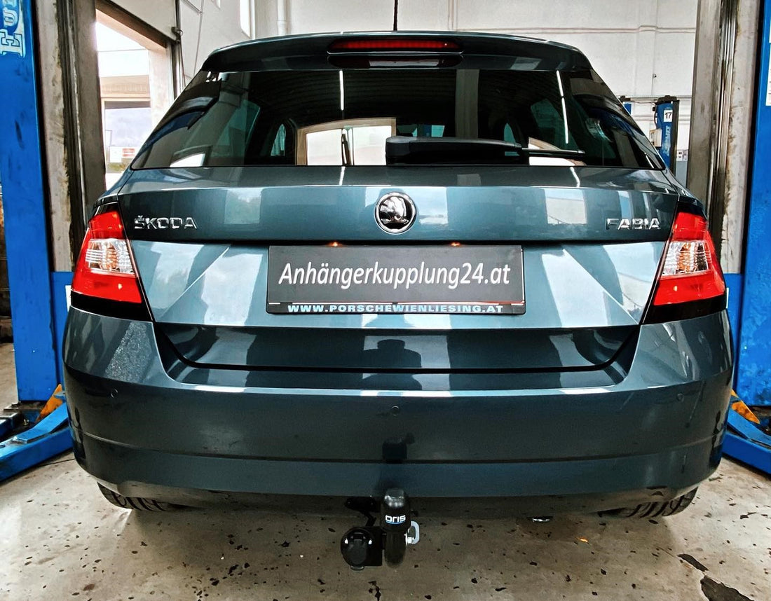 Nachrüstung einer starren Anhängerkupplung am Skoda Fabia
