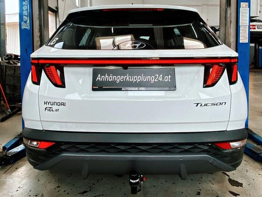 Nachrüstung einer abnehmbaren Anhängerkupplung am Hyundai Tucson