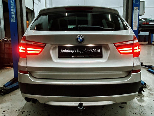 Nachrüstung einer abnehmbaren Anhängerkupplung am BMW X3 F-Serie