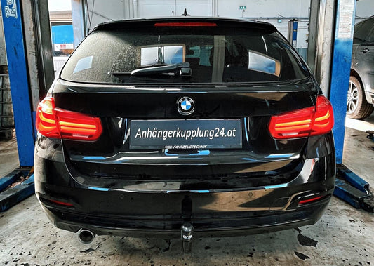 Nachrüstung einer abnehmbaren Anhängerkupplung am BMW 3er Touring