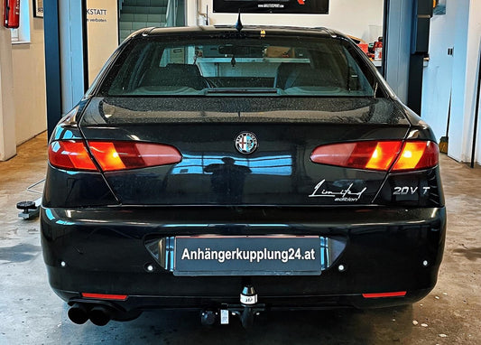 Nachrüstung einer starren Anhängerkupplung am Alfa Romeo 166
