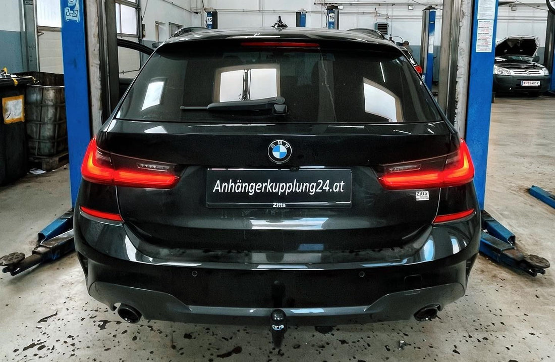 Nachrüstung einer abnehmbaren Anhängerkupplung am BMW 3er Touring