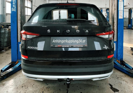Nachrüstung einer abnehmbaren Anhängerkupplung am Skoda Kodiaq