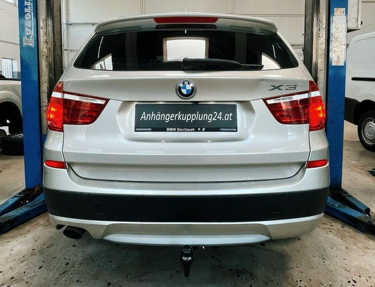 Nachrüstung einer abnehmbaren Anhängerkupplung am BMW X3 F-Serie