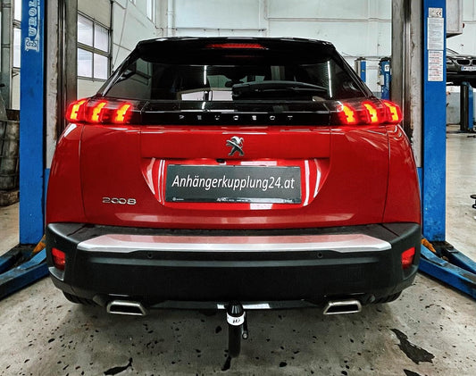Nachrüstung einer abnehmbaren Anhängerkupplung am Peugeot 2008