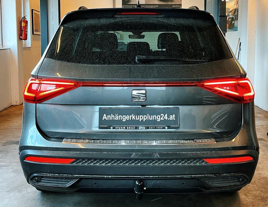 Nachrüstung einer starren Anhängerkupplung am Seat Tarraco