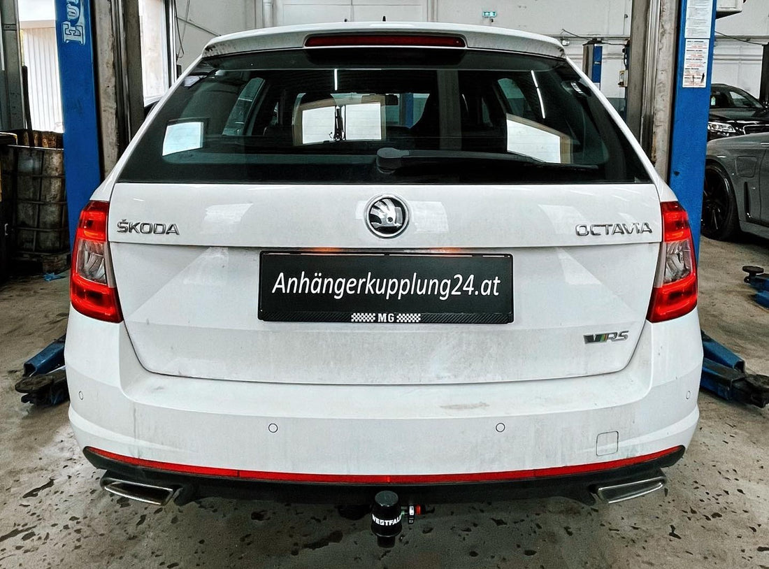 Nachrüstung einer abnehmbaren Anhängerkupplung am Skoda Octavia RS