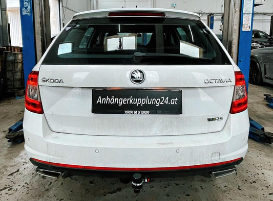 Nachrüstung einer abnehmbaren Anhängerkupplung am Skoda Octavia RS