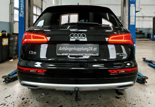 Nachrüstung einer mechanisch schwenkbaren Anhängerkupplung am Audi Q5 FY